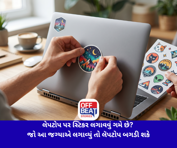 લેપટોપ પર સ્ટિકર લગાવવું ગમે છે?