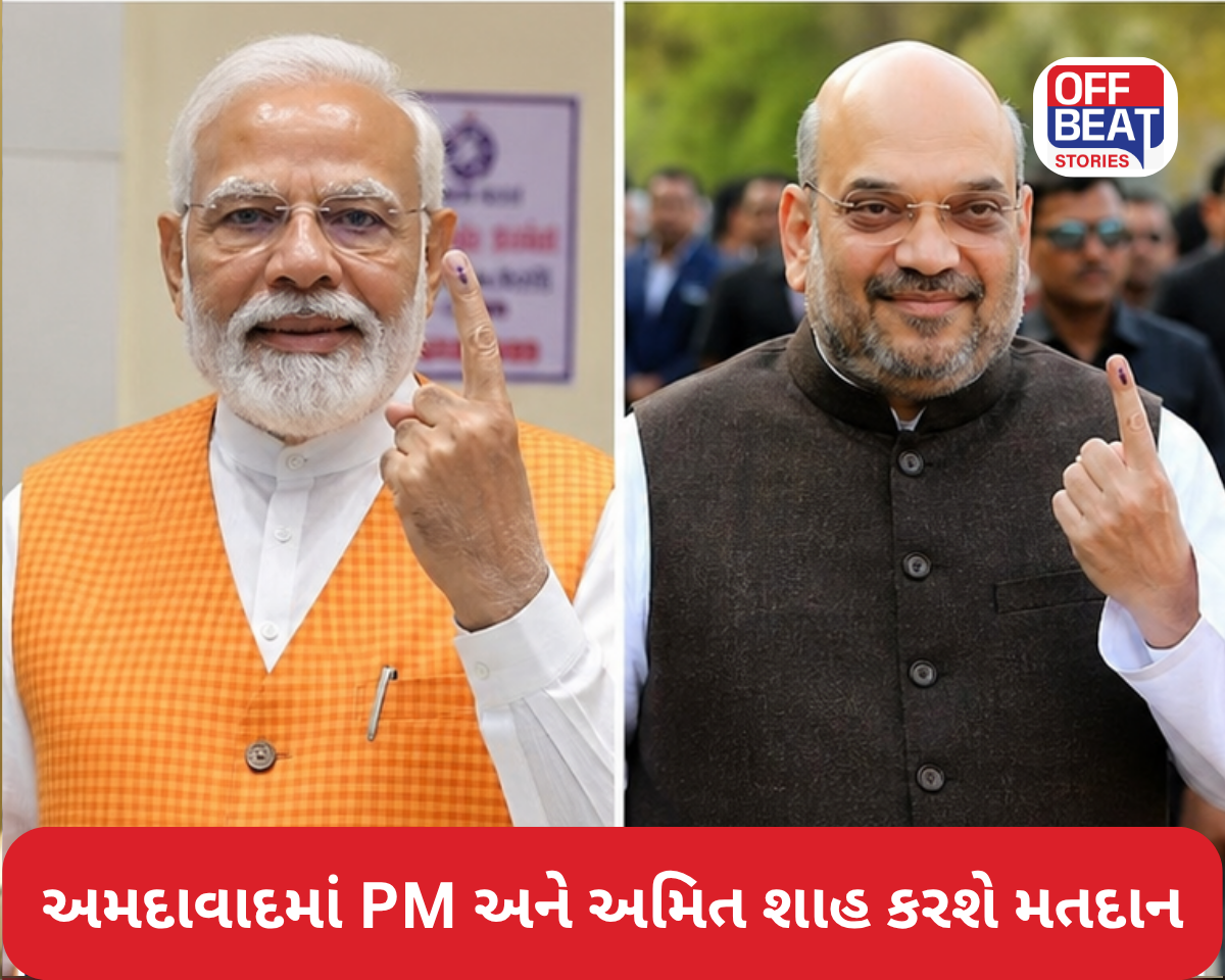 અમદાવાદમાં હાઈ-પ્રોફાઇલ મતદાન