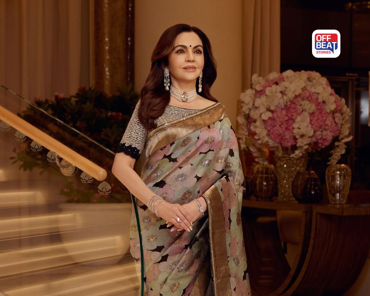 નીતા અંબાણીની વિકાસ ખન્નાને ખાસ 'મોર' બ્રોચની ભેટ