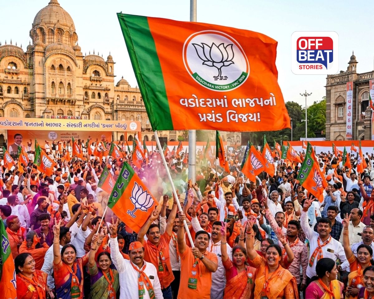 'સંસ્કારી નગરી'માં ભાજપનો ભગવો લહેરાયો