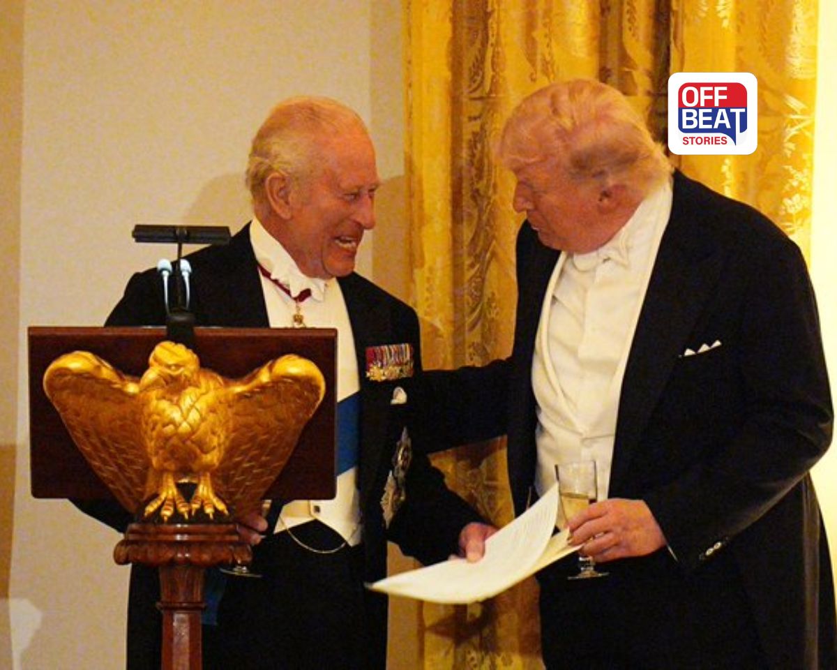 વ્હાઇટ હાઉસમાં કિંગ ચાર્લ્સનો 'રોયલ રોસ્ટ'