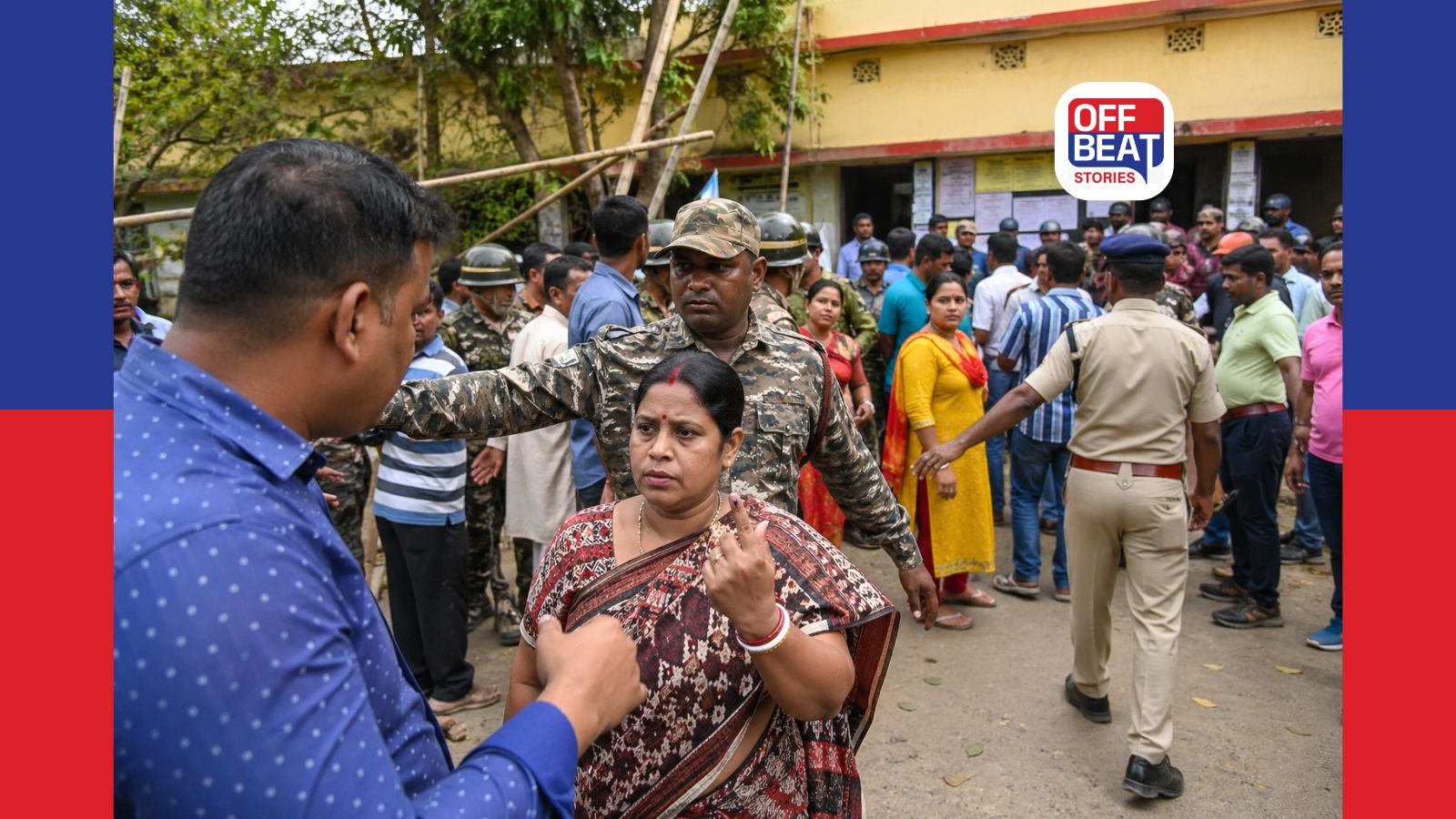 પશ્ચિમ બંગાળમાં મતદાન દરમિયાન ભારે હિંસા