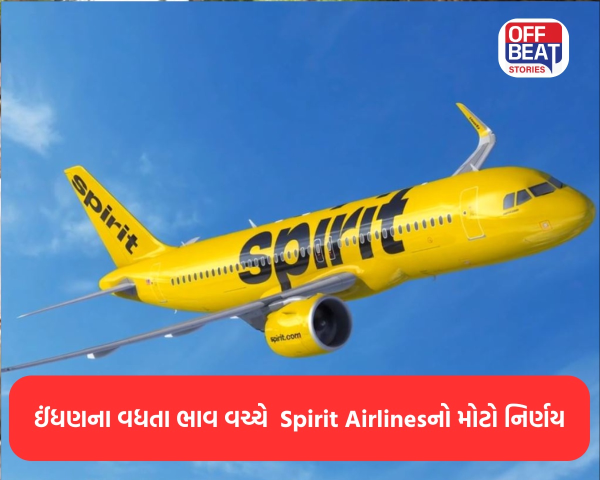 ઈંધણના વધતા ભાવ વચ્ચે  Spirit Airlinesનો મોટો નિર્ણય