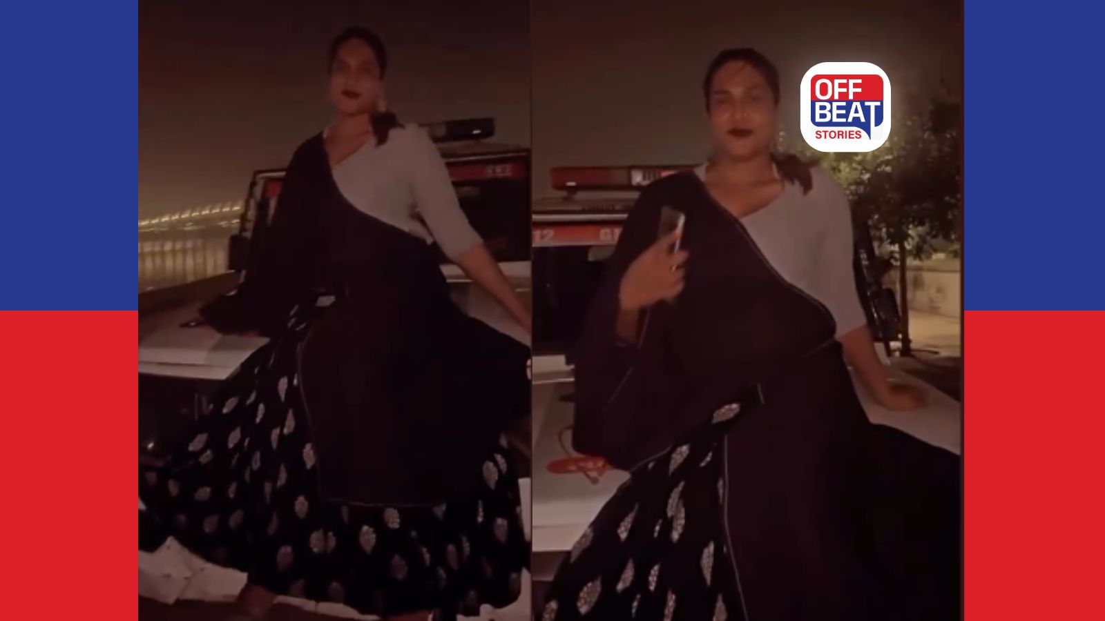પોલીસની ‘જનરક્ષક’ ગાડી હવે રીલ્સ બનાવવા માટે?
