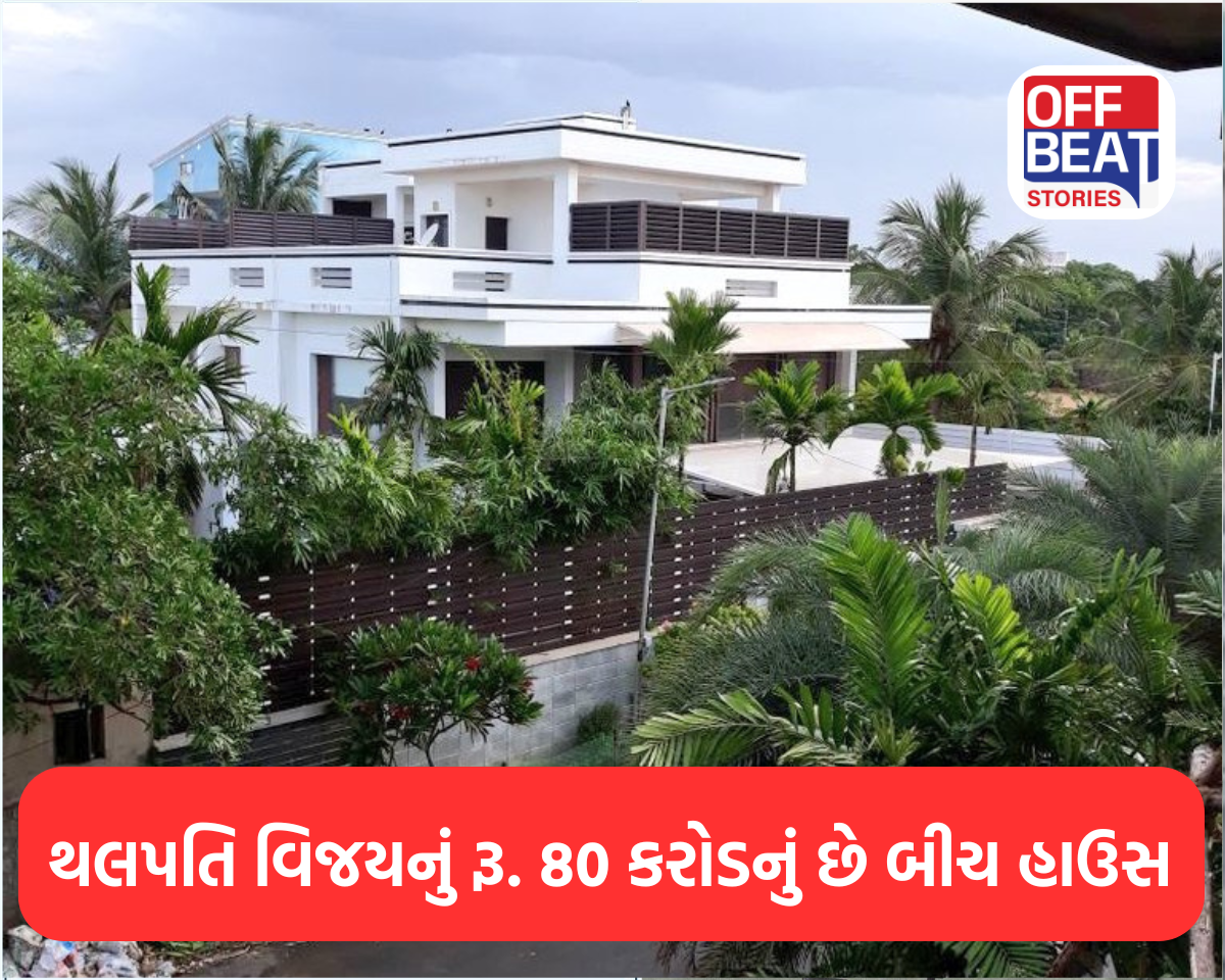 થલપતિ વિજયનું રૂ. 80 કરોડનું છે બીચ હાઉસ