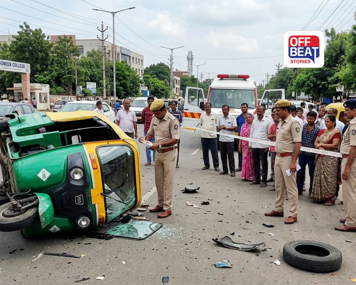 ગેસ ભરાવવા જઈ રહેલા રિક્ષાચાલકને કાળ ભરખી ગયો