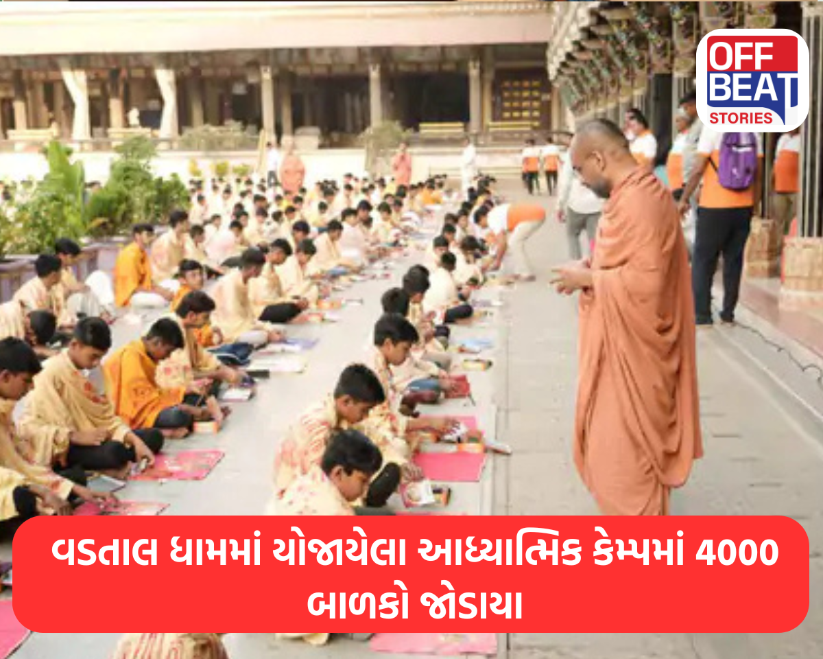 વડતાલ ધામમાં ભવ્ય વેકેશન કેમ્પ