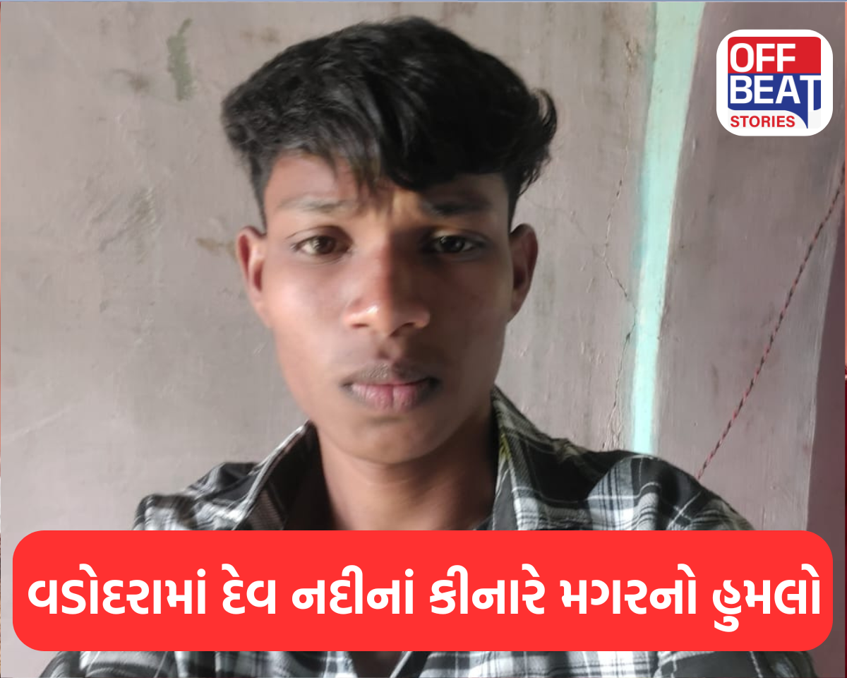 વડોદરામાં દેવ નદીનાં કિનારે બની ખતરનાક ઘટના