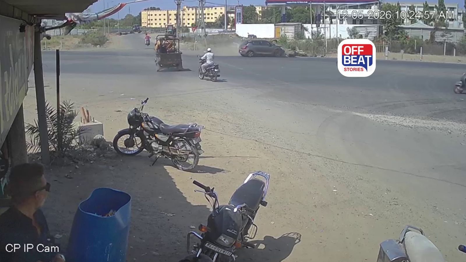 રાજકોટમાં ભયાનક અકસ્માત