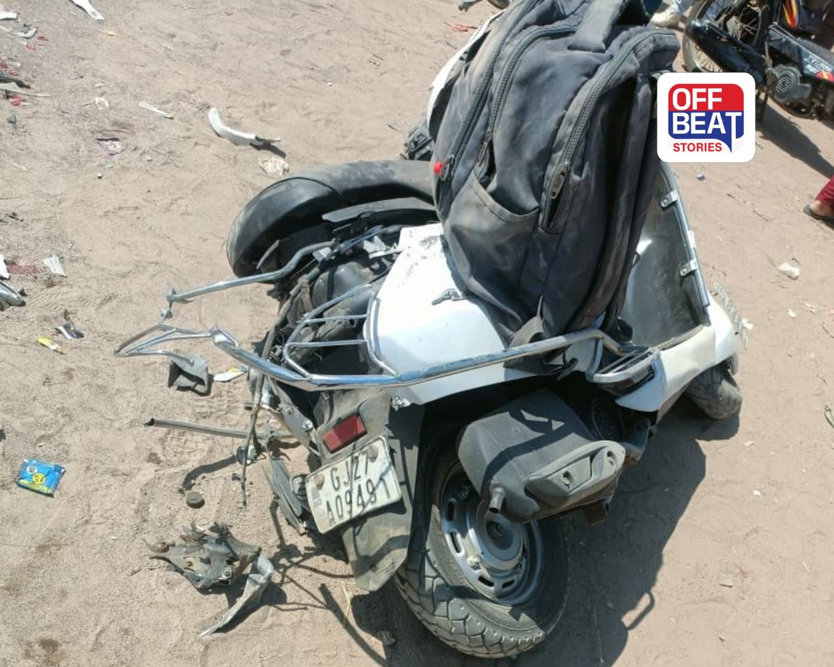 કાળમુખું ડમ્પર યુવતીનો જીવ લઈ ફરાર!
