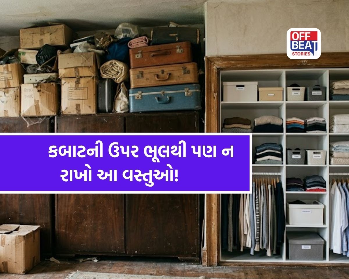 કબાટ પર રાખેલી આ વસ્તુઓ બની શકે છે ગરીબીનું કારણ?