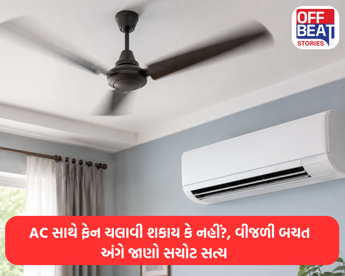 AC સાથે ફેન ચલાવી સકાય કે નહીં?