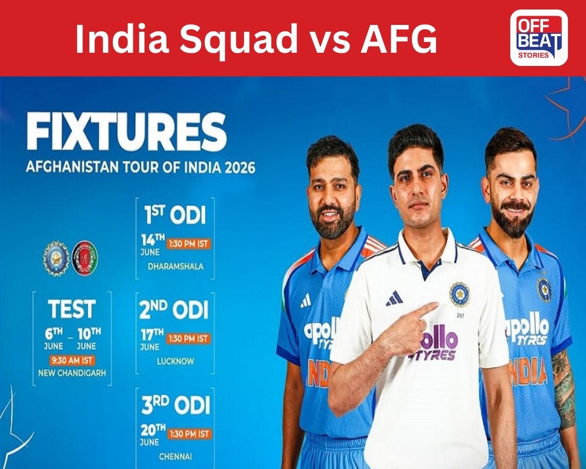 India Squad vs AFG