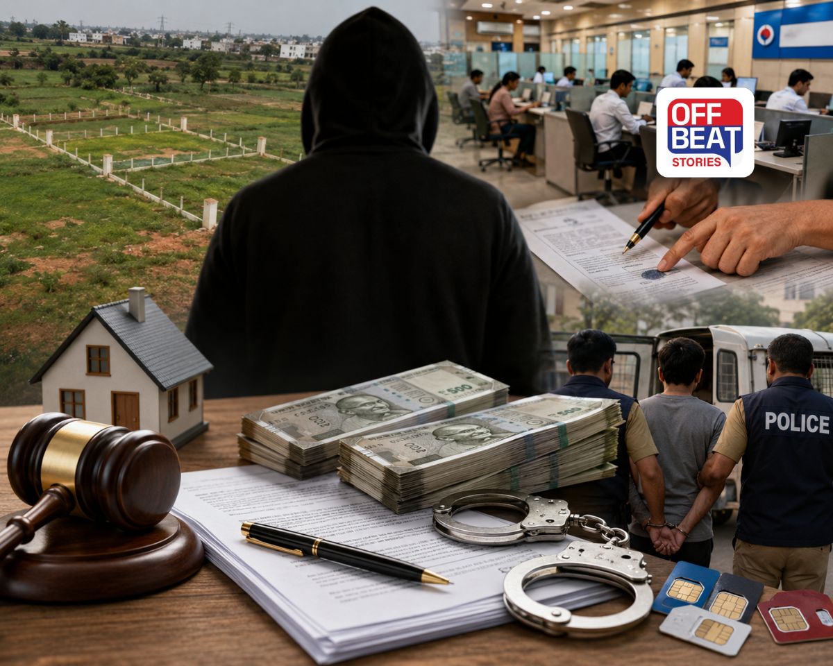 Surat land fraud Bank employees arrested