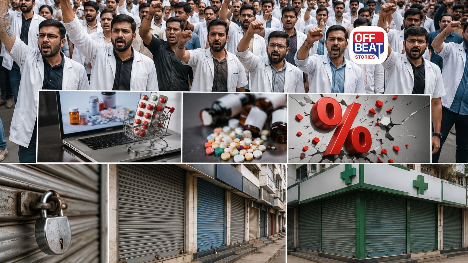 દેશવ્યાપી કેમિસ્ટ હડતાળમાં ગુજરાતના 35 હજાર મેડિકલ બંધ!
