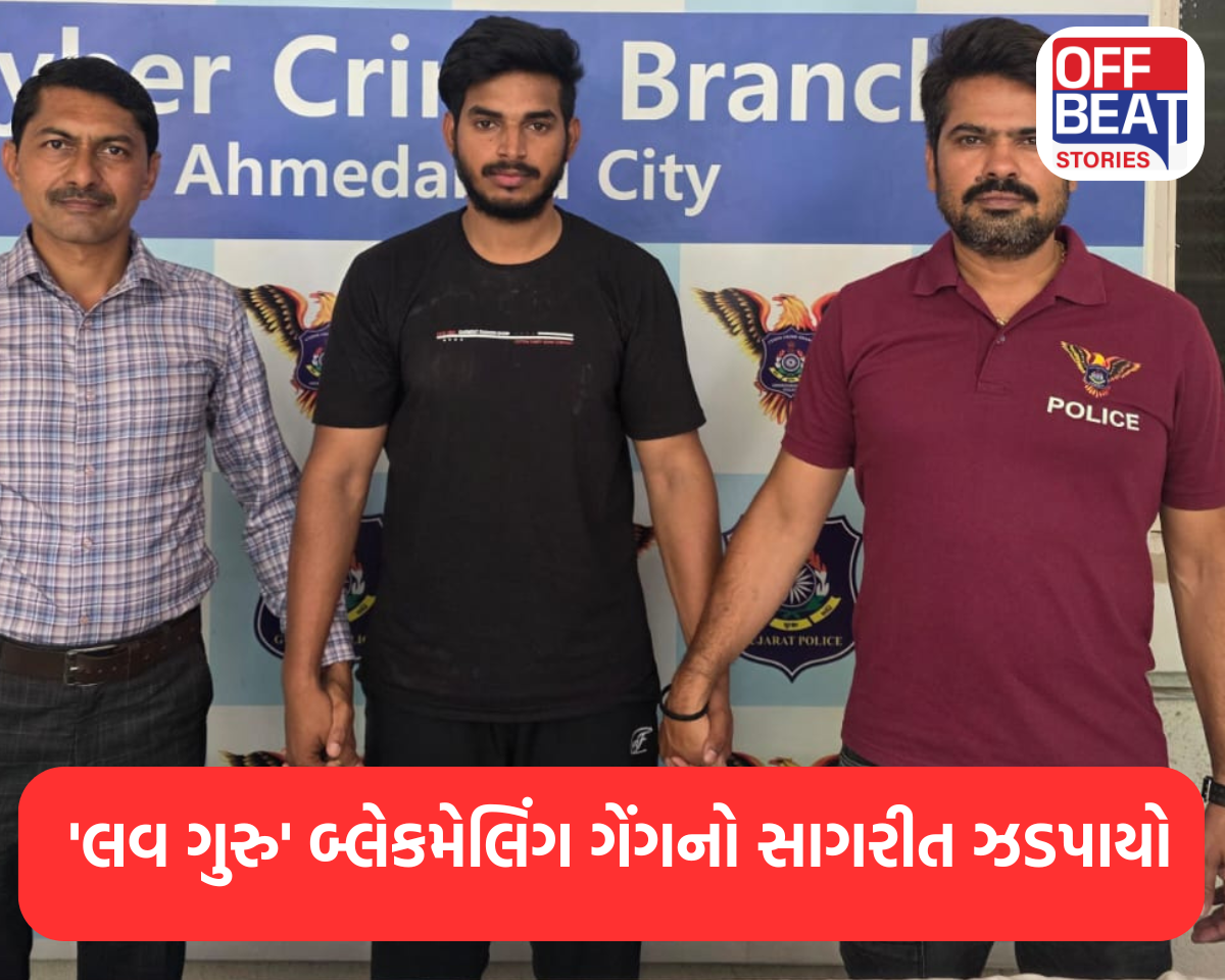 'લવ ગુરુ' બ્લેકમેલિંગ ગેંગનો સાગરીત ઝડપાયો