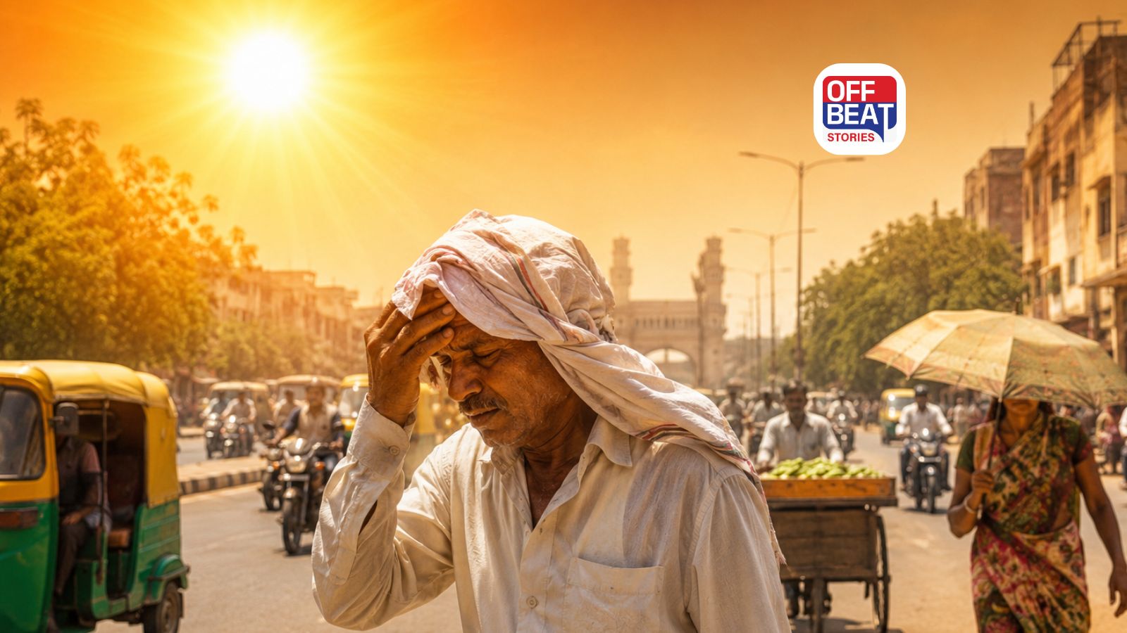 ગરમી દર્શવાતું દ્રશ્ય