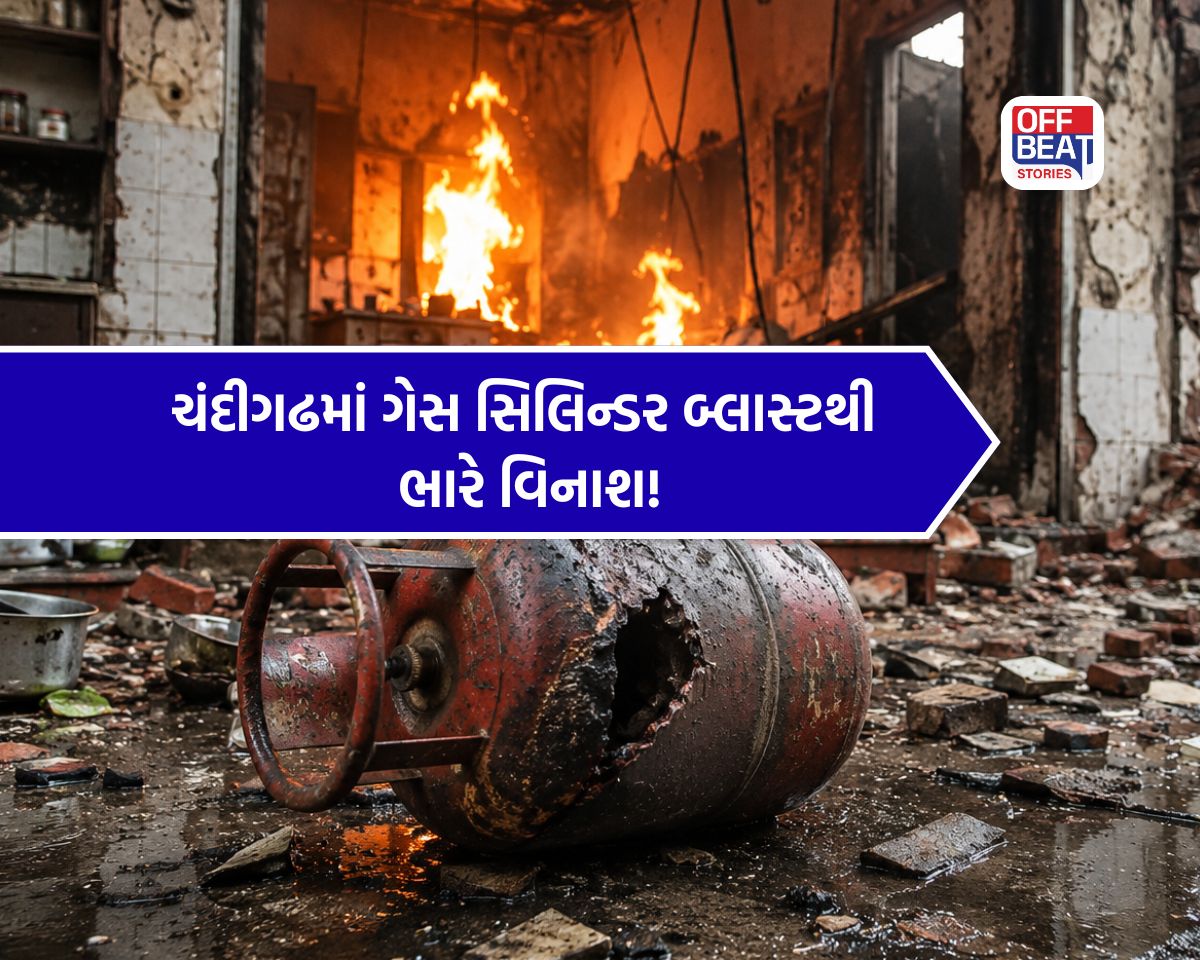 ચંદીગઢમાં ભયાનક સિલિન્ડર બ્લાસ્ટ!