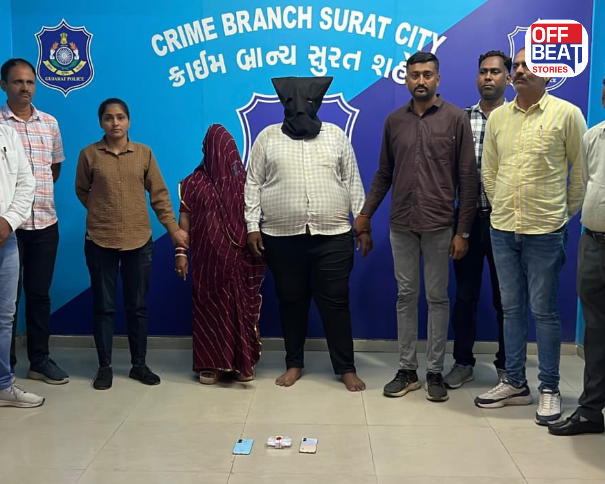 સુરતમાં વૃદ્ધાની લૂંટનો ભેદ ઉકેલાયો
