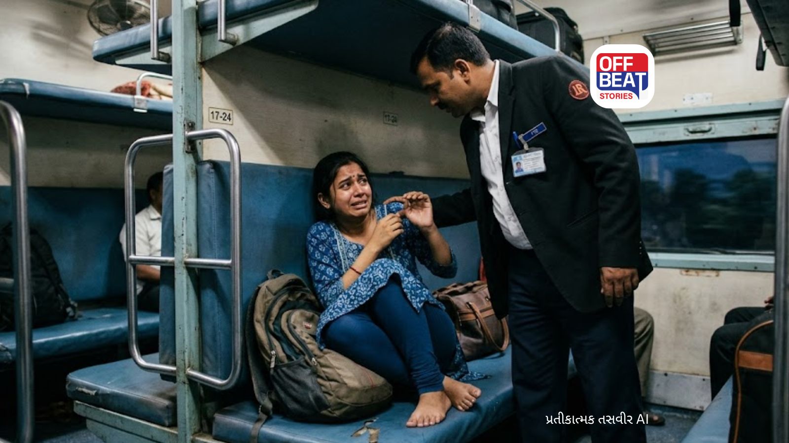વડોદરામાં રેલવેના TTEએ યુવતી સાથે ટ્રેનમાં કર્યા શારીરિક અડપલાં