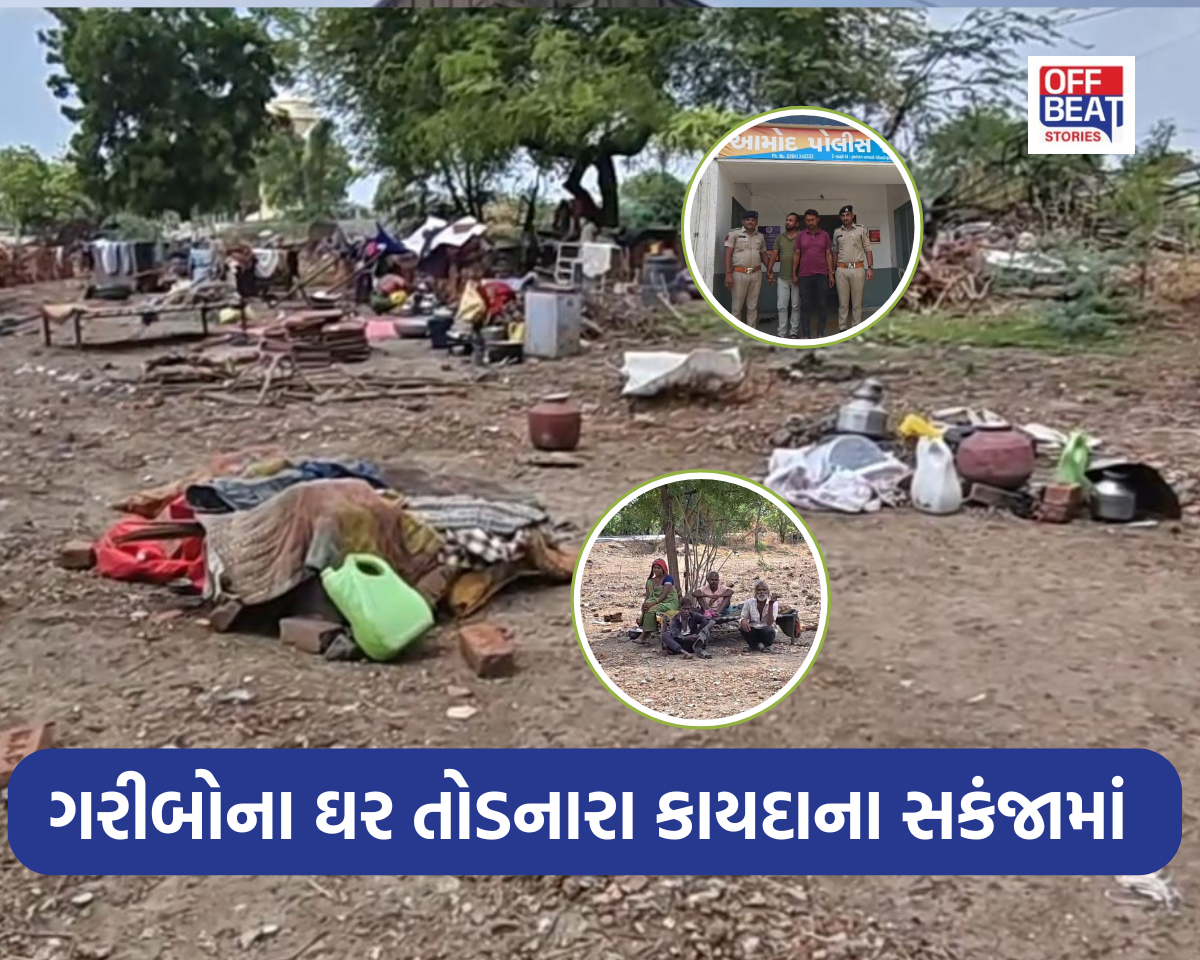 આશિયાનાં તોડાયા, આંસુ વહ્યા...