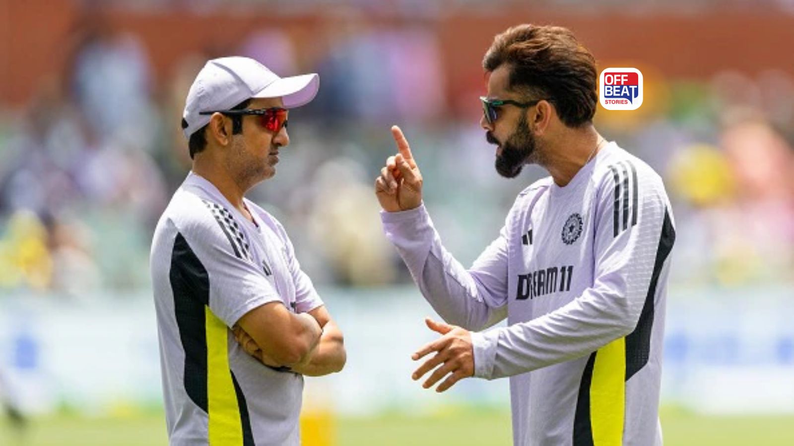 Gautam Gambhir and Virat Kohli