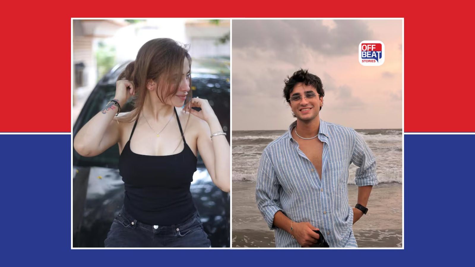 Abhishek Sharma and Mahira Sharma