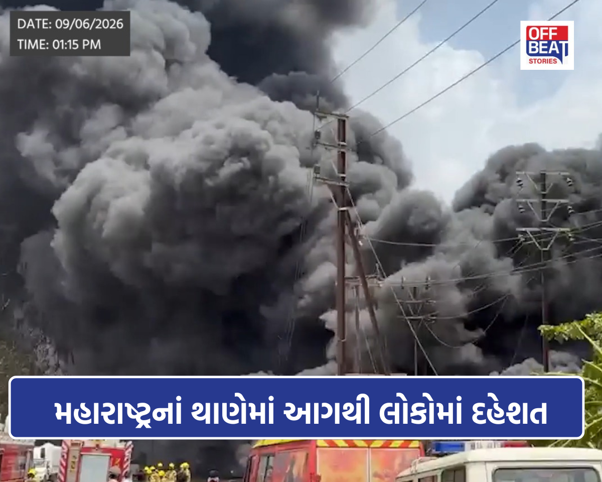મહારાષ્ટ્રનાં થાણેમાં આગનું તાંડવ