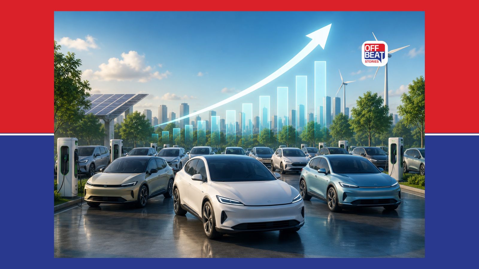 Huge surge in EV sales