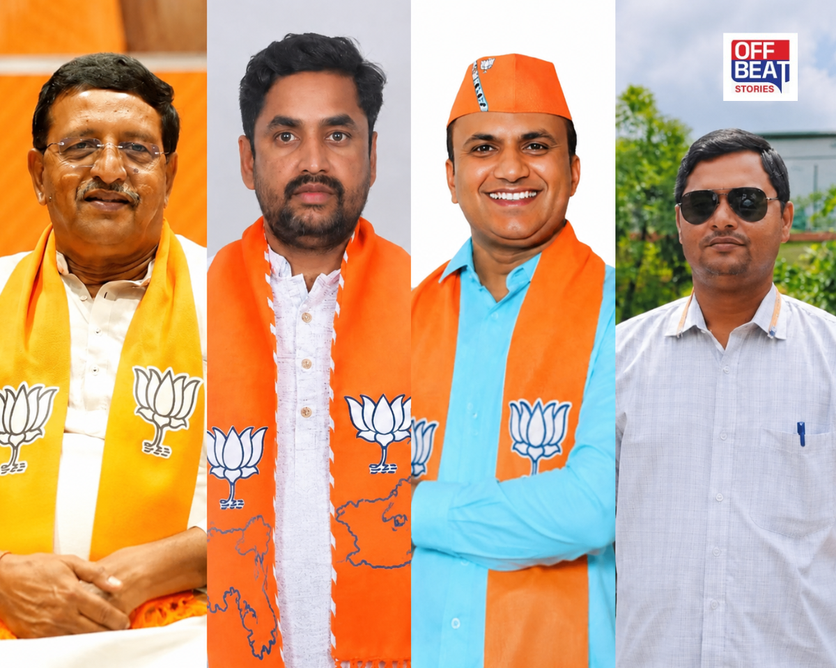 રાજ્યસભાની ચારેય બેઠકો પર ભાજપની ક્લીન સ્વીપ