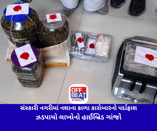 સંસ્કારી નગરીમાં નશાના કાળા કારોબારનો પર્દાફાશ