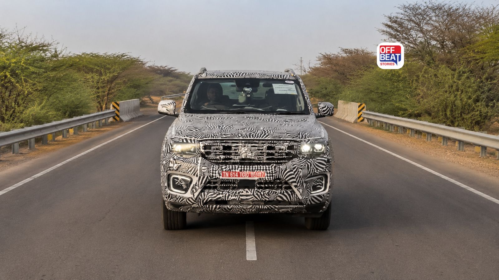 જેસલમેરમાં જોવા મળી નવી Mahindra Scorpio N