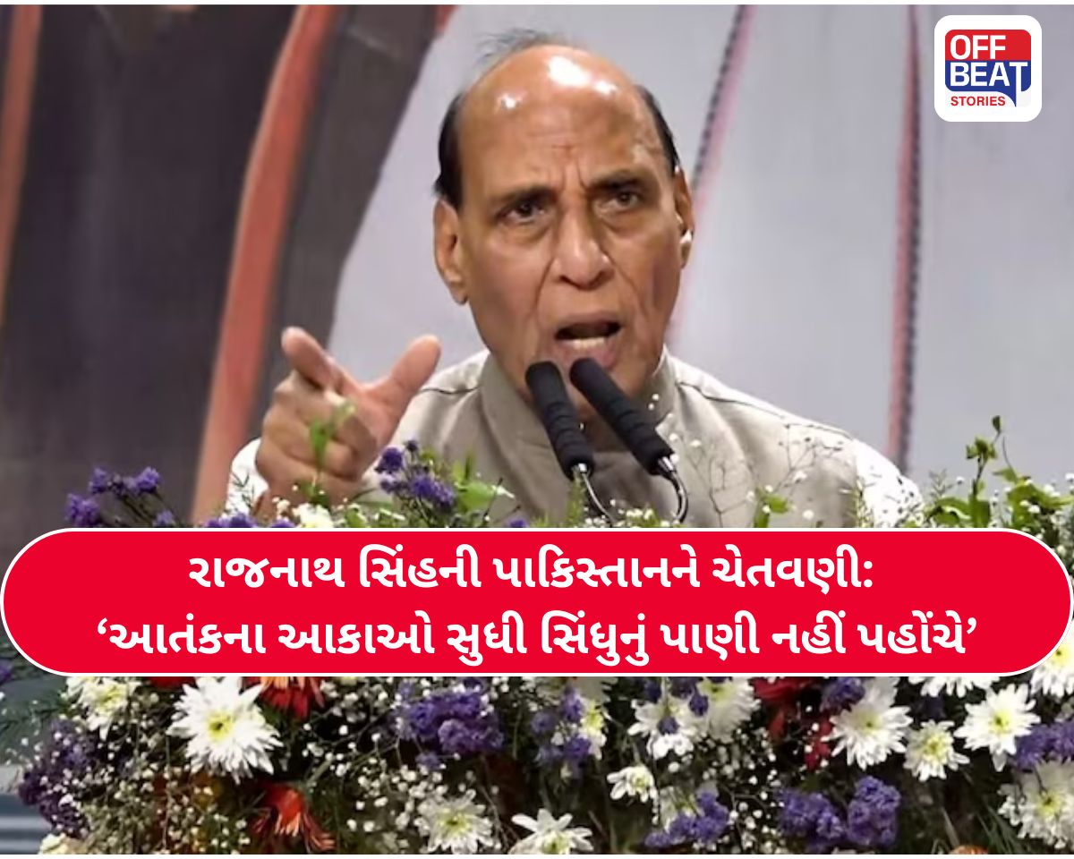 'આતંકના આકાઓ સુધી સિંધુનું પાણી પહોંચવા નહીં દઈએ'