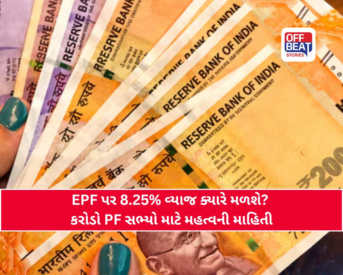 EPF Interest 2026: તમારા ખાતામાં ક્યારે આવશે 8.25% વ્યાજ?