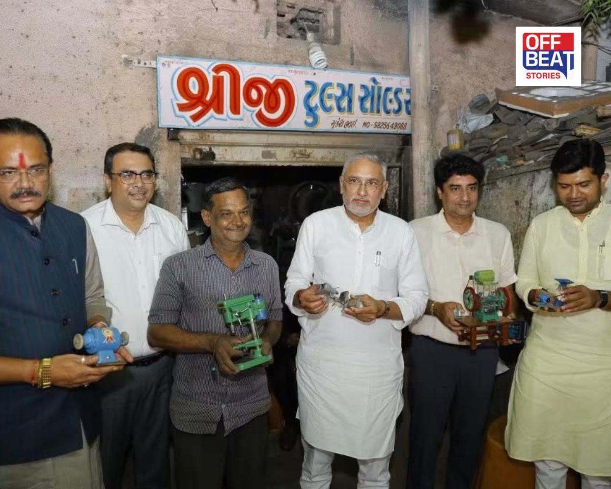 રાજકોટના કારીગરની અનોખી પ્રતિભાને મળ્યું સન્માન