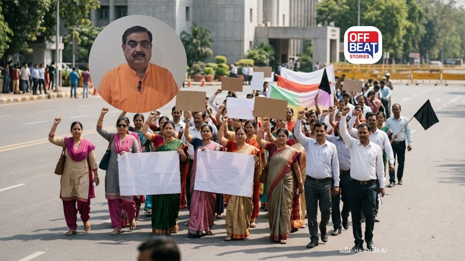 ગુજરાતભરમાં TET મુદ્દે શિક્ષકોનું રણશિંગુ