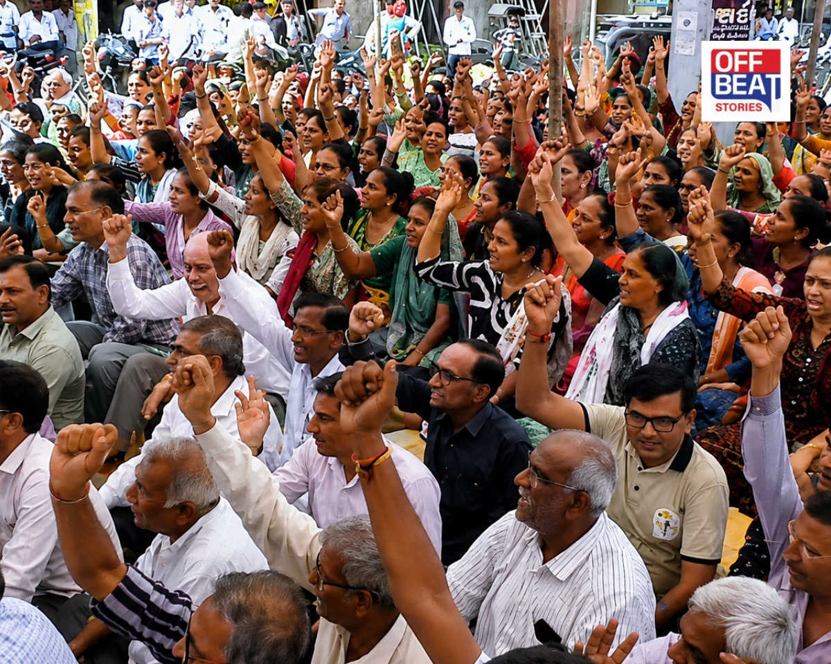 'ન્યાય નહીં તો અન્નજળ ત્યાગીશું'