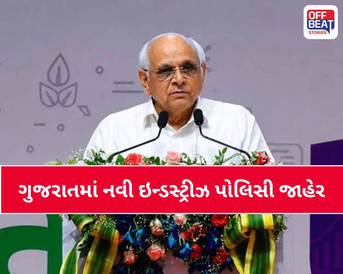 ગુજરાતમાં નવી ઇન્ડસ્ટ્રીઝ પોલિસી જાહેર