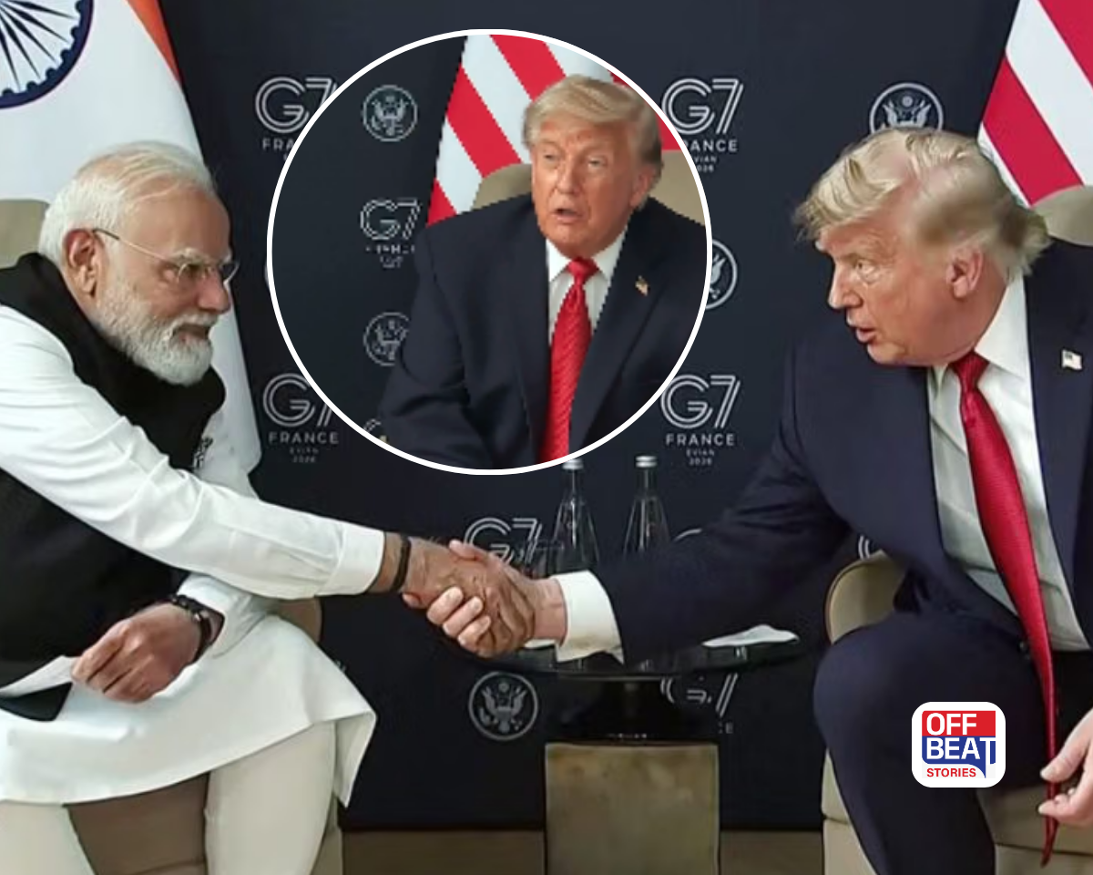 Modi Trump meeting