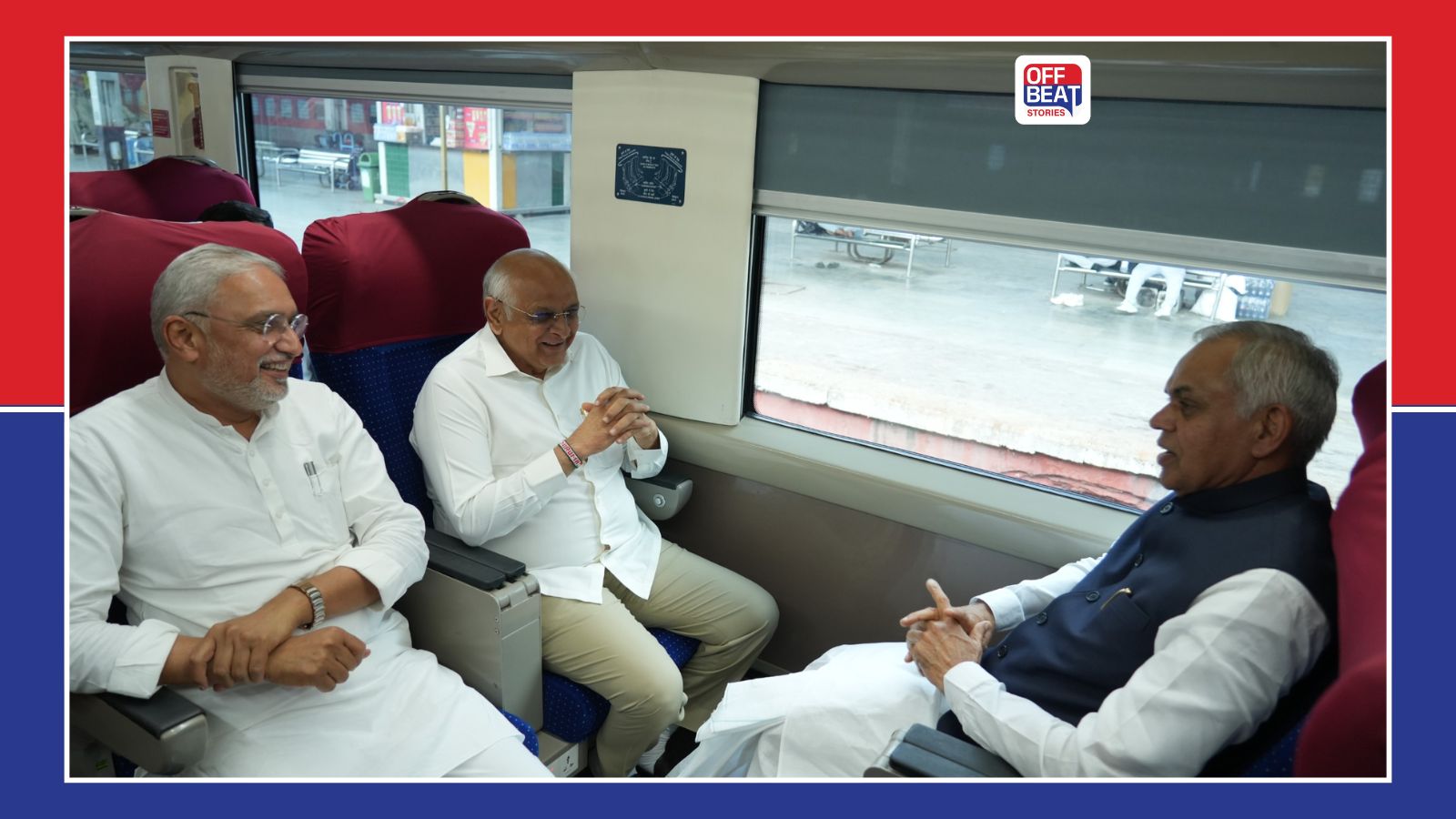 અમદાવાદથી નવસારી ટ્રેનમાં પહોંચ્યા રાજ્યપાલ