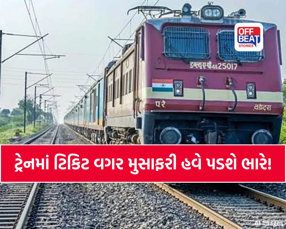 રેલ મુસાફરોને મોટો ઝટકો! 1 જુલાઈથી રેલવે વસૂલશે બમણો દંડ