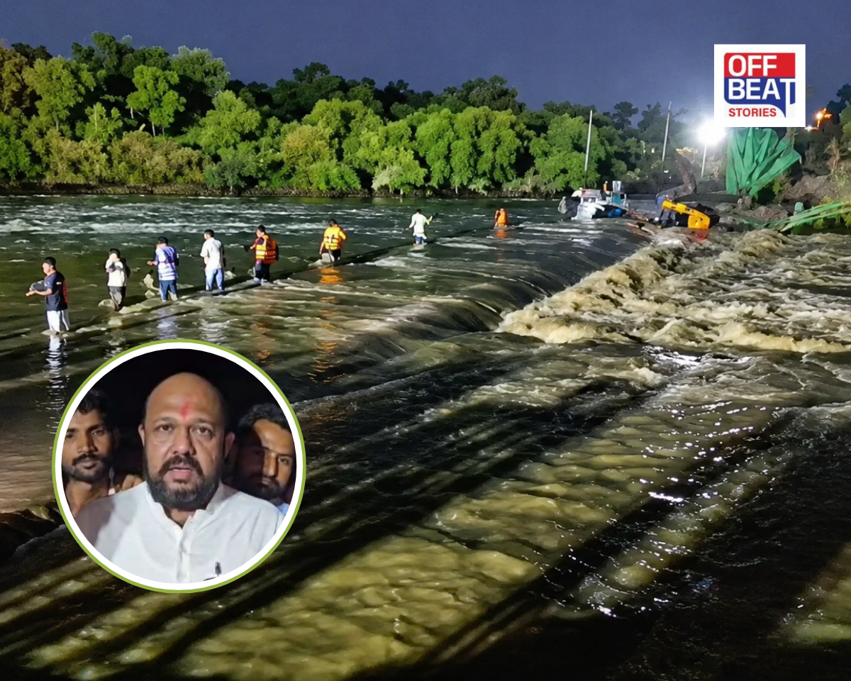 પંચમહાલના બાકરોલ પાસે કરાડ નદીમાં કરાયું રેસ્ક્યુ