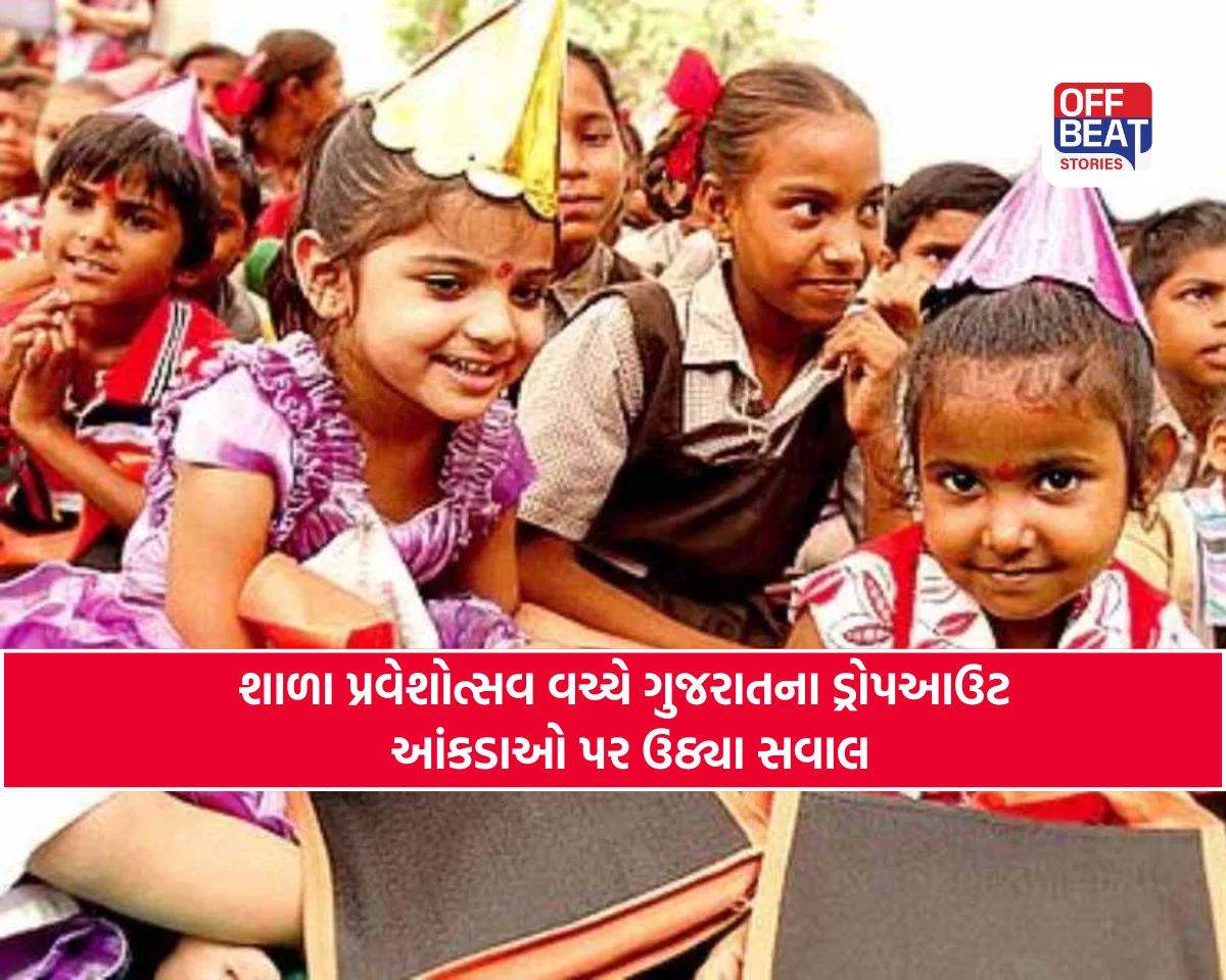 6.41 લાખ બાળકોએ સ્કૂલ છોડી, છતાં ગુજરાતના મંત્રીના દાવા અલગ