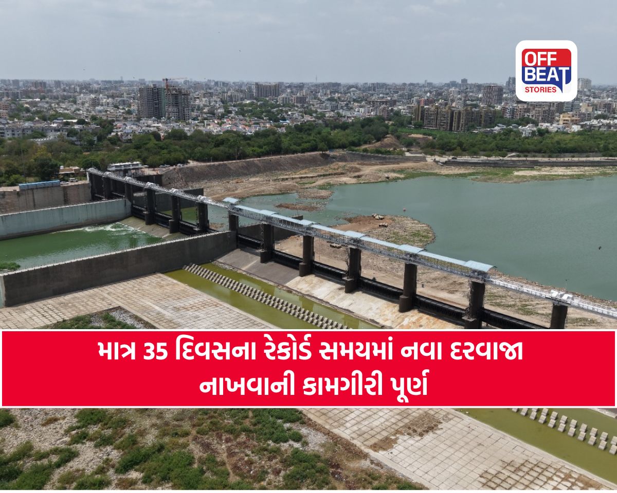 ચોમાસા પહેલા અમદાવાદના ઐતિહાસિક વાસણા બેરેજની કાયાકલ્પ