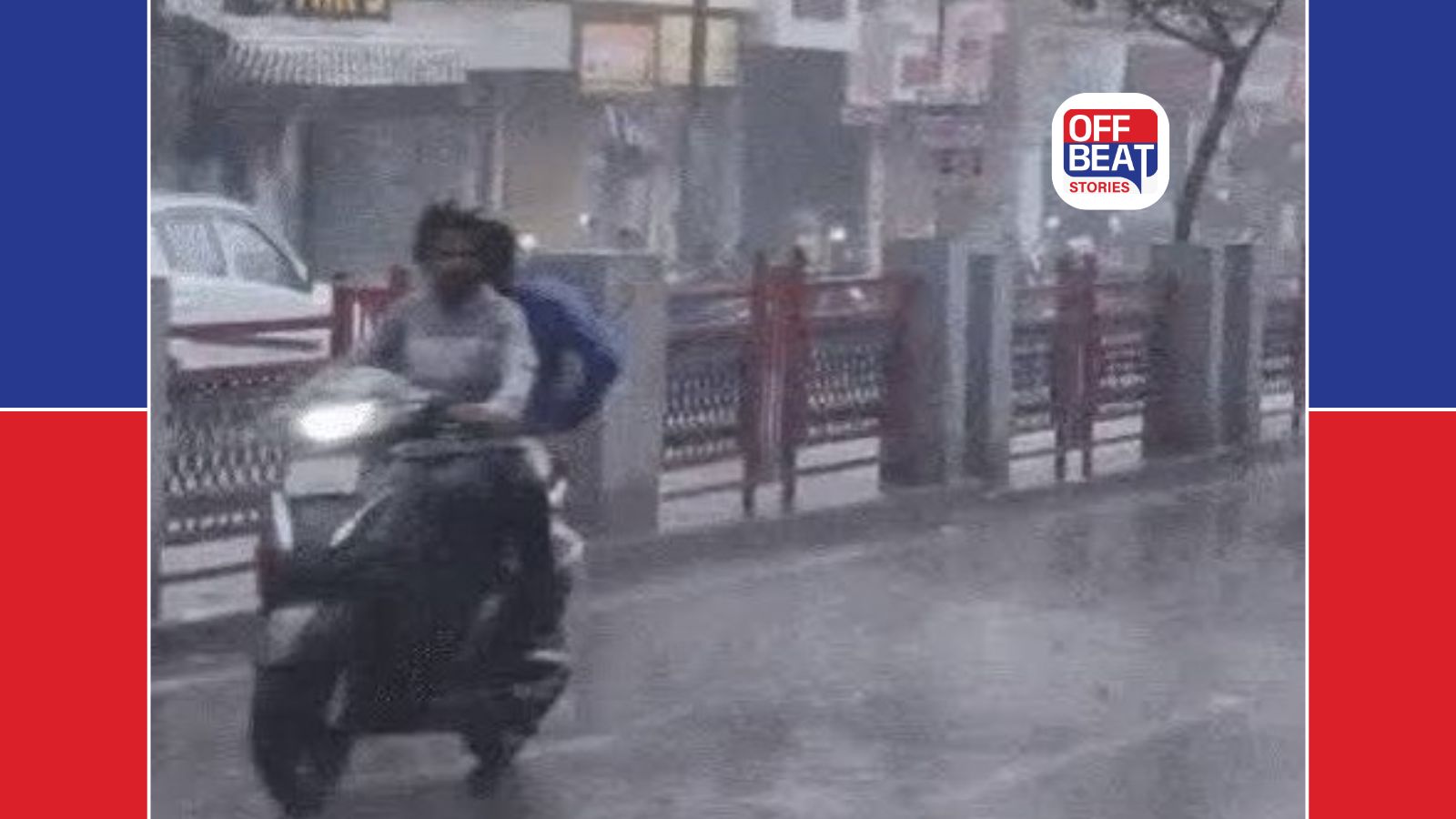 વરસાદના દ્રશ્યો