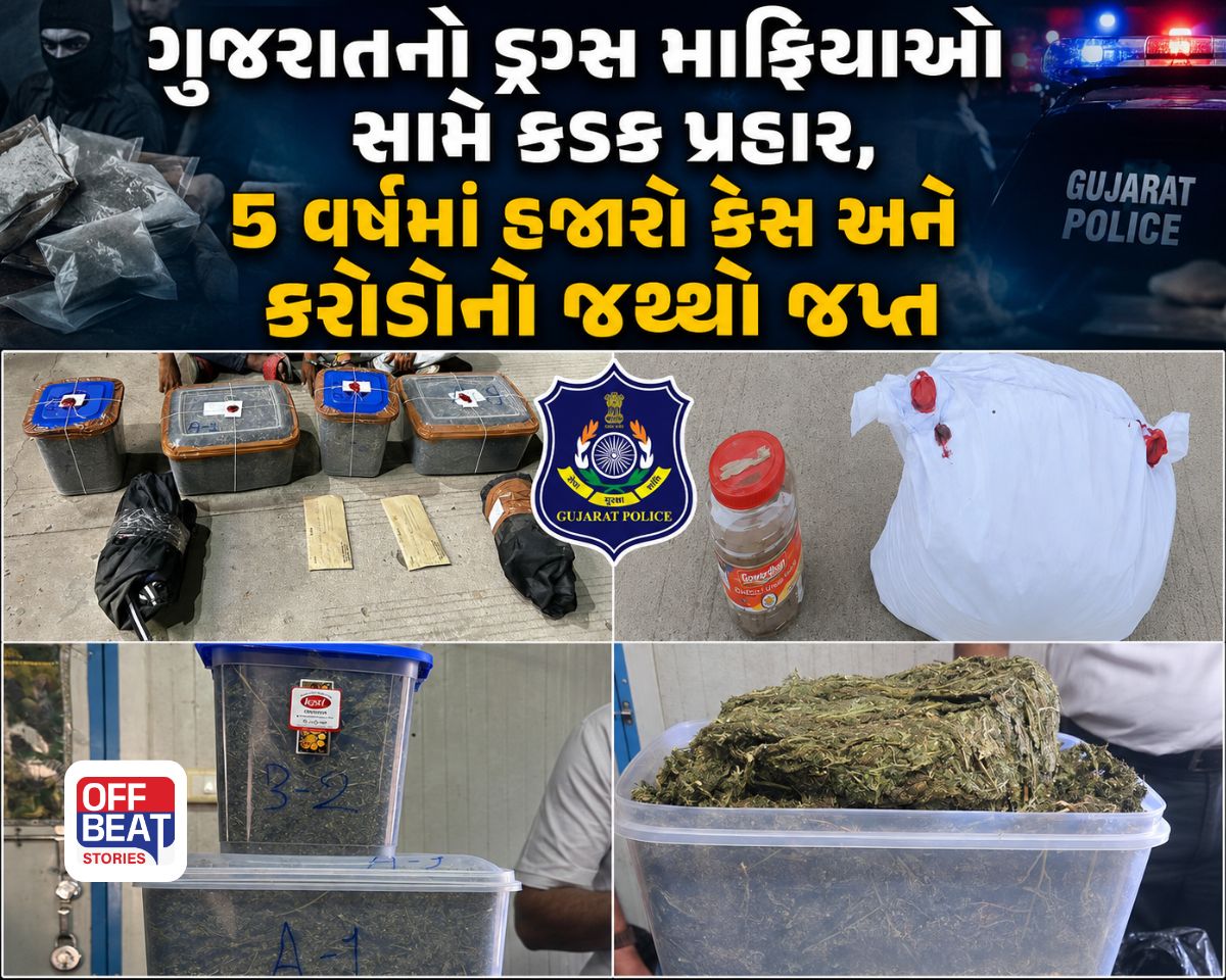 ડ્રગ માફિયાઓમાં ગુજરાત પોલીસનો ખૌફ
