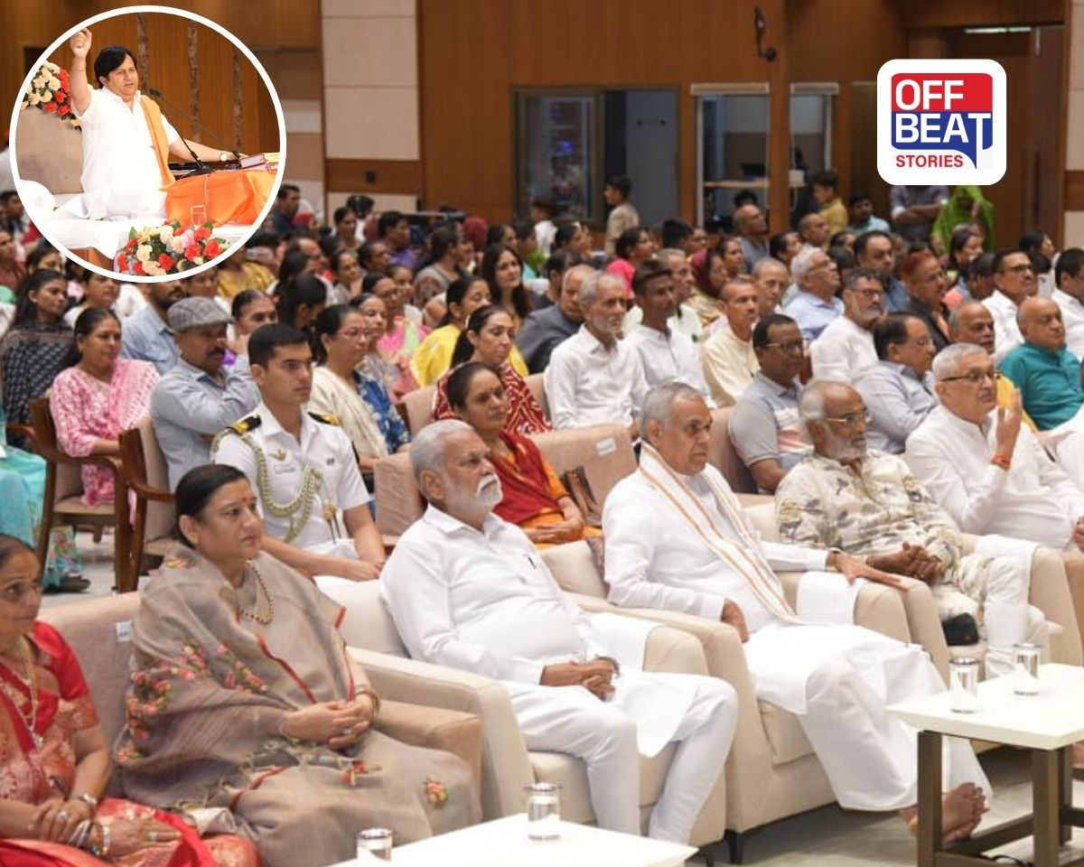 ગુજરાત લોકભવન ખાતે શ્રીરામ કથાનો છઠ્ઠો દિવસ