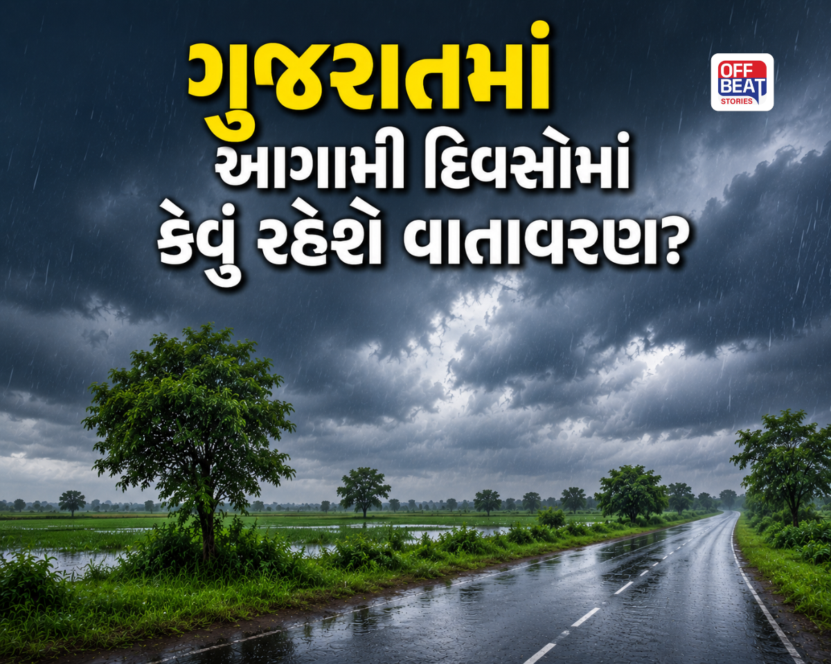 ગુજરાતમાં એકસાથે સક્રિય થઈ 3 વરસાદી સિસ્ટમ