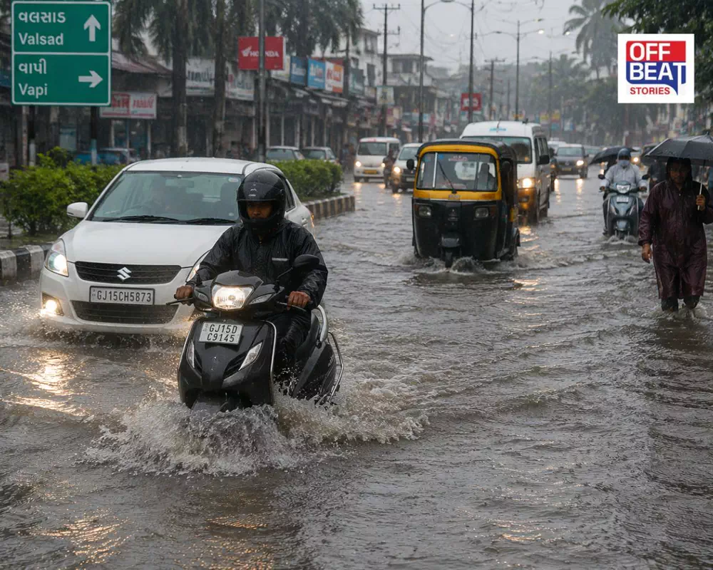 ગુજરાતમાં જામ્યું ચોમાસું