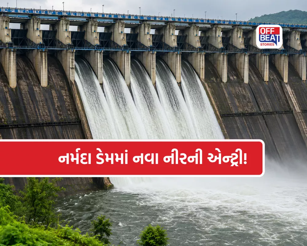 સરદાર સરોવર નર્મદા ડેમમાં નવા નીરનું આગમન